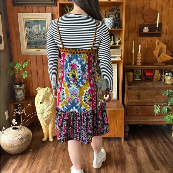 Anthropologie Zadie Velvet Dress Size M - Picture 5 of 6